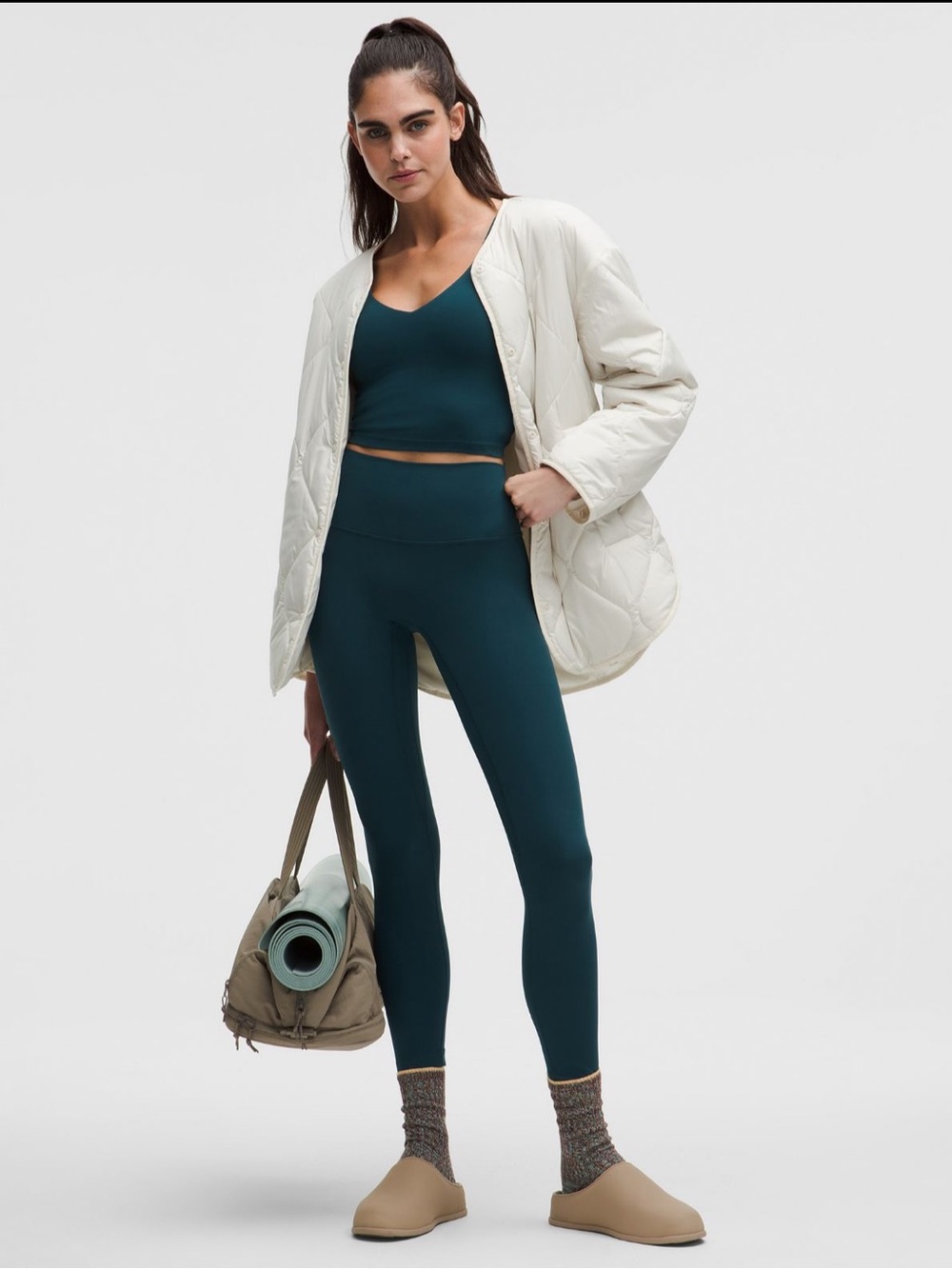 lululemon indochine blue High-Rise align leggings size 12